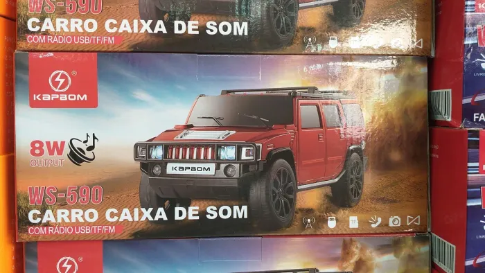 Caixa de Som Carro WS-590 Kapbom