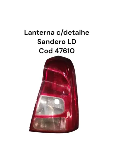 Lanterna Traseira Direita Original Sandero LD 47610