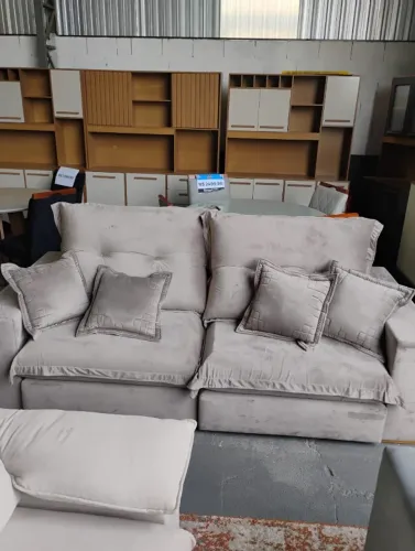 Sofá Retrátil João Pessoa 4 Lugares ( 2,50m)