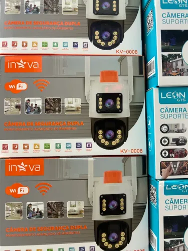 Câmera de segurança Dupla