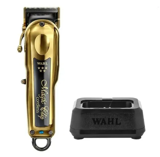 COMBO PREMIUM GOLD: Wahl Magic Clip + Wahl Detailer (Edição Limitada de Luxo)