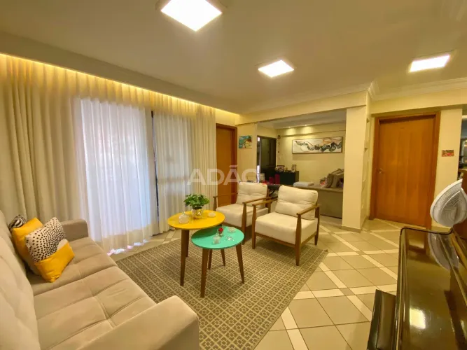 Apartamento a venda no Monte Carlo de 137m² com 3 Suites e 2 vagas de garagens individuais
