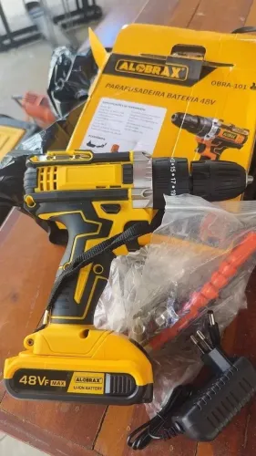 Parafusadeira E Furadeira Sem Fio A Bateria 21V