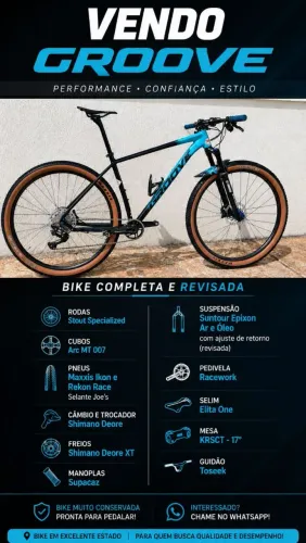 Vende-se MTB Groove Aro 29 Tam.19