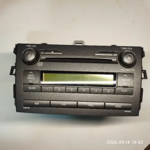 Rádio / Aparelho de Som Original Toyota Corolla (2008 em diante) CD Player / MP3