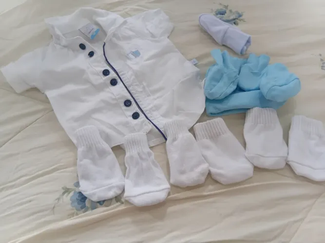 5 pares de luvinha 3 pares RN 2 mairzinho 