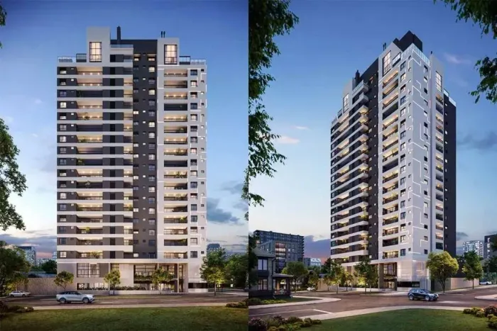 Apartamento à venda no bairro vila izabel em Curitiba com 3 quartos, 5 banheiros, 3 suítes