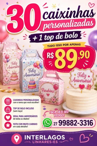 Personalizado para aniversário