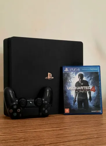 PS4 + UNCHARTED (LOJA FÍSICA)