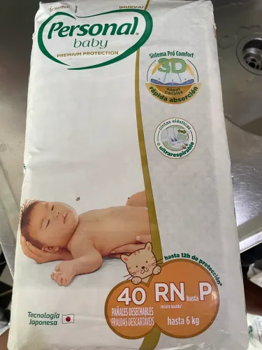 Fralda personal baby TM RN QUE VESTE P