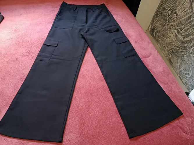 Calça alfaiataria feminino tamanho M wide leg