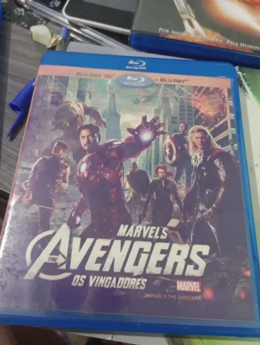 Blu Ray os vingadores 