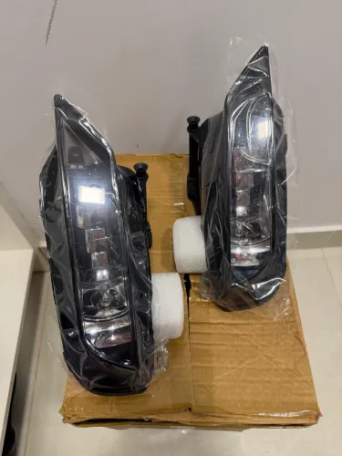Farol de milha neblina grade moldura Audi A3