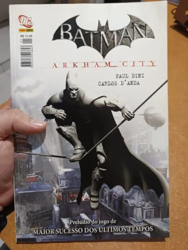 HQ Batman Arkham City - Prelúdio Oficial do Jogo - Panini / DC