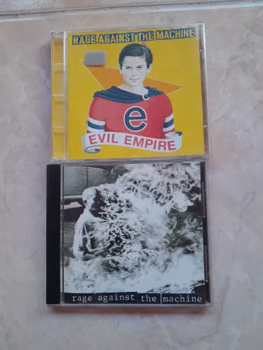 Lote 2 CDs Rage Against The Machine - RATM + Evil Empirr - ótimo estado