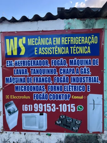 Consertamos eletrodomésticos no geral - WS Assistência técnica 
