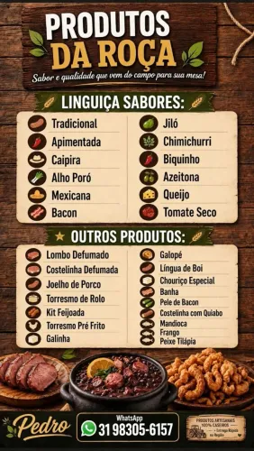 Produtos diretamento da Roça !!!