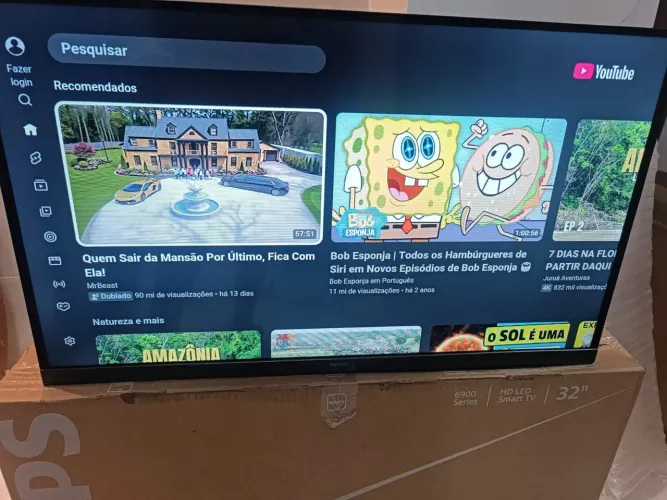 Tv smart 32 Android nova