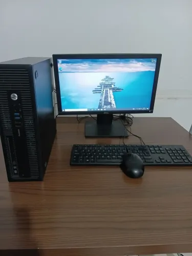 COMPUTADOR. HP. PROCESSADOR I5 MEMÓRIA RAM 10 COMPLETO COM MONITOR DELL TECLADO