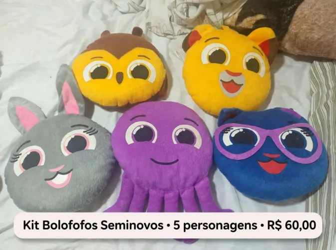 Almofadas fofinhas