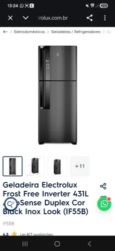 Geladeira Electrolux NOVA