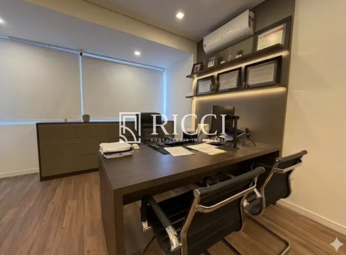 Sala comercial Helbor Vila Rica (porteira fechada) à venda em Santos-SP, no Boqueirão: 1 s