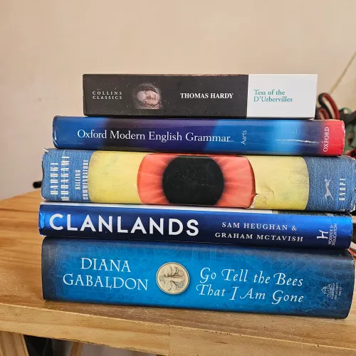 Lote Livros em Inglês: Diana Gabaldon (Outlander), Clanlands, Murakami, Thomas Hardy