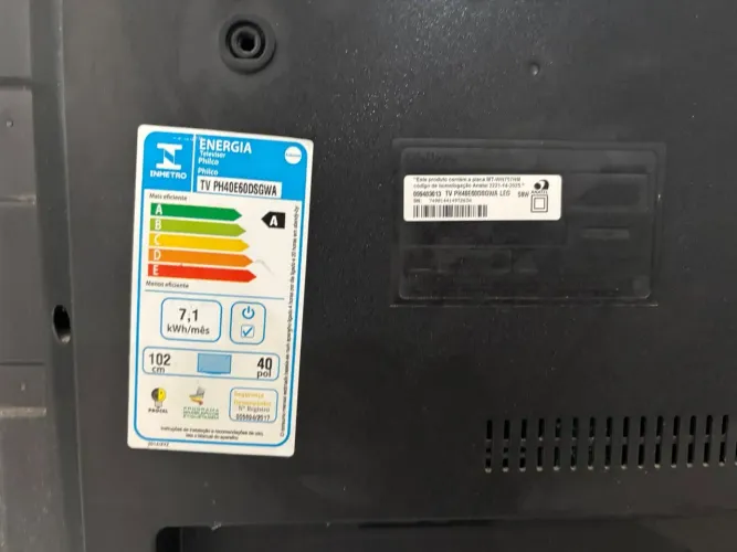 Lote de 05 TVs, Sem funcionar (para peças)