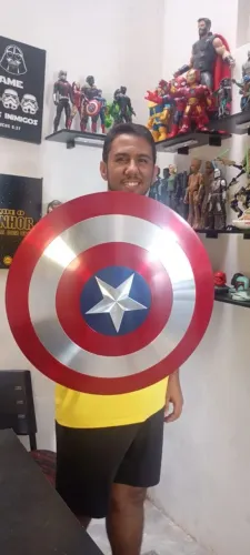 Escudo Capitão América tamanho real