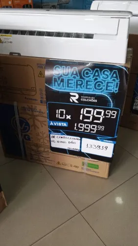 CENTRAL DE AR CONDICIONADO 12.000 BTUS SISTEMA INVERTER 