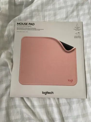 Mouse Pad Rosa Logitech 23 cm x 20 cm