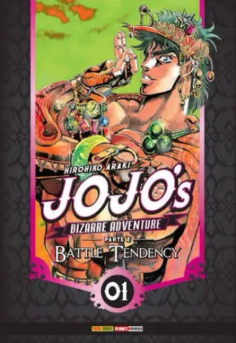 JoJo?s Bizarre Adventure Parte 2: Battle Tendency Vol 01, 03, 04 (Retirar entre 28/09 e 1/