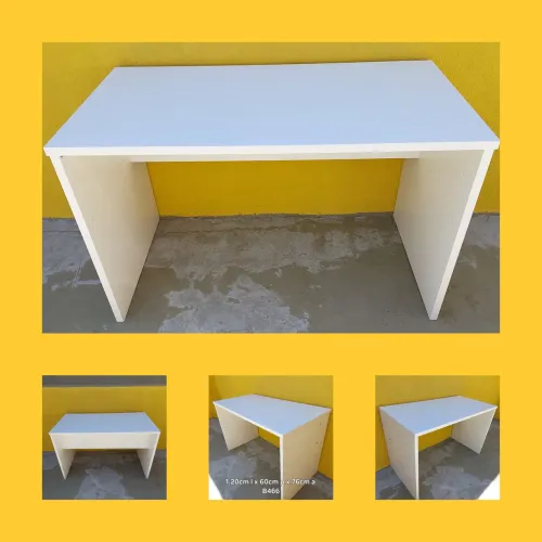 Mesa escritório branca 1.20x60cm