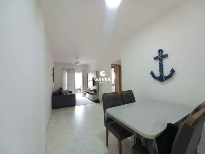 Apartamento para locação de 2 dormitórios no Bairro Vila Caiçara Praia Grande SP