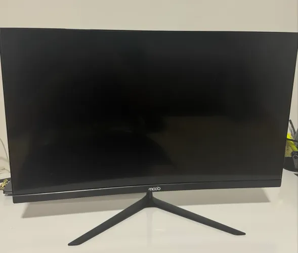 Monitor LED Moob 24 Polegadas, Full HD, 75Hz, Preto