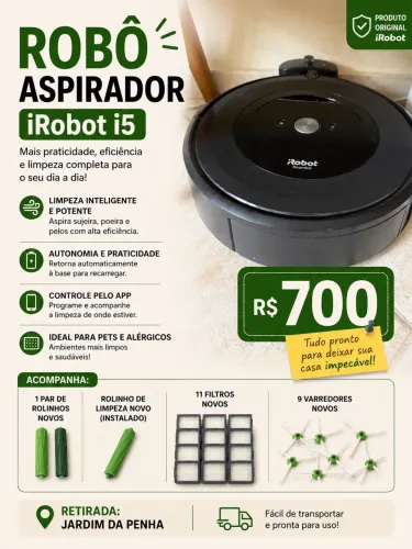 Robô Aspirador | Roomba i5