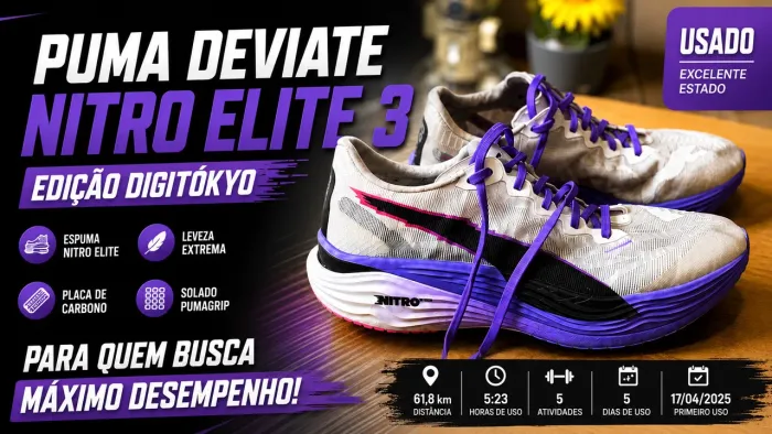 Puma Deviate Nitro Elite 3 - Edição Digitokyo
