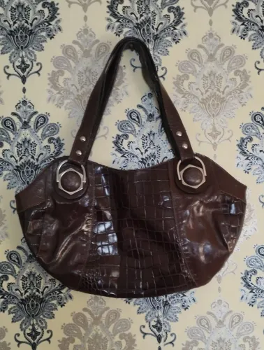 Bolsa de ombro em couro Smartbag