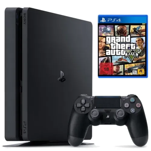 PS4 em Excelente Estado + 3 Jogos Físicos + 2 Controles