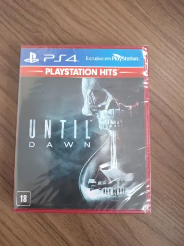 Jogo PS4  Until Dawn novo lacrado 