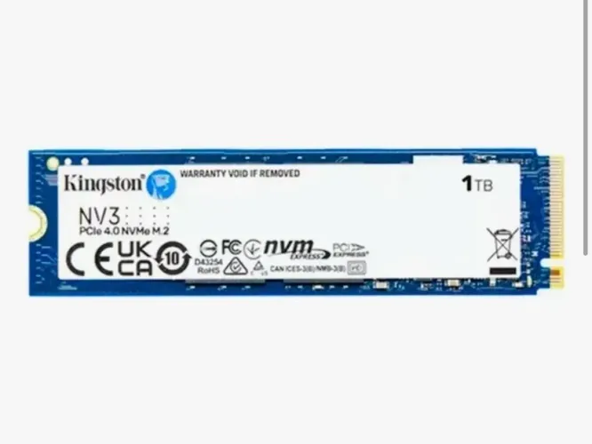 Vendo SSD NVME na caixa sem uso