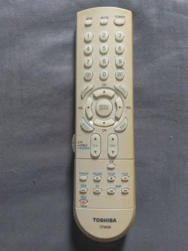 CONTROLE REMOTO TOSHIBA CT-8030
