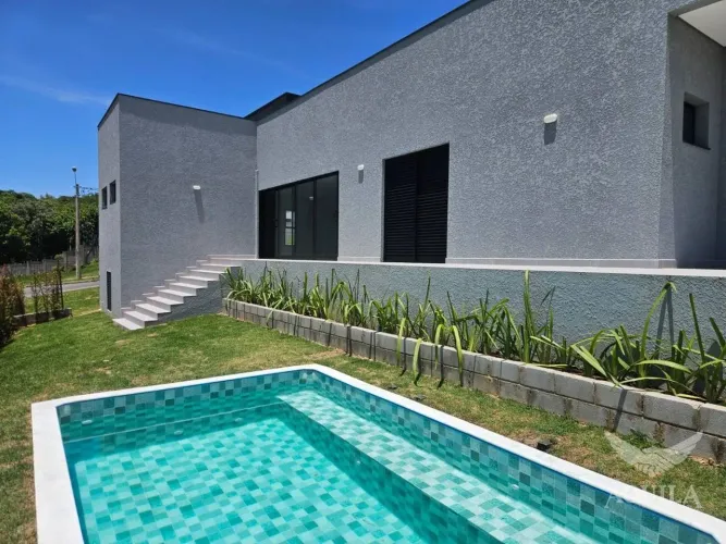 CASA TÉRREA NOVA 260M² TERRENO 1000M² - 3 SUÍTES - VILLAGE IPANEMA 2 - ARAÇOIABA DA SERRA 