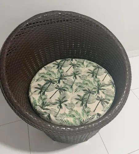 Jogo de terraço alto padrão 4 cadeiras e mesa centro