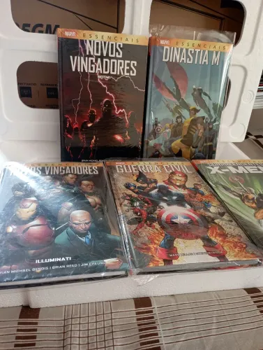 MARVEL ESSENCIAIS MUITAS AINDA LACRADAS VALORES NA DESCRIÇÃO ABAIXO