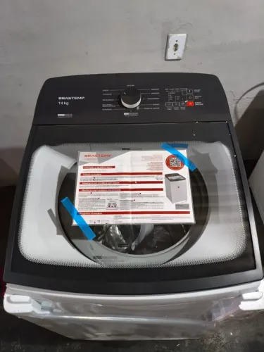 Máquina de lavar roupa Brastemp 14kg-Nova