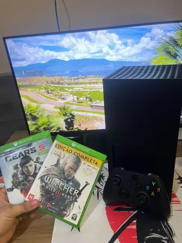 XBOX SÉRIES X + JOGOS !