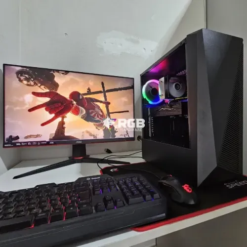  PC Gamer - Xeon E5 2670 V3 + 32GB + SSD 128GB + HD 1TB + RX 580