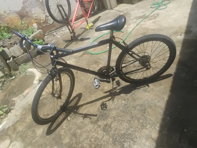 Bike caloi, funcionando TD certinho porém só com a marcha traseira sem a da frente