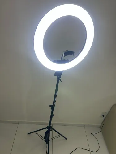 Ringlight lluminação Profissional Tomate Grande 18 Polegadas muito nova